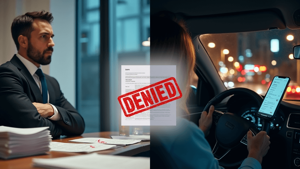 Loan for uber driver being denied
